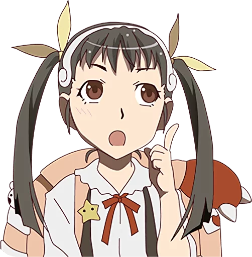 🤔 Стикер «Monogatari Series» для Telegram