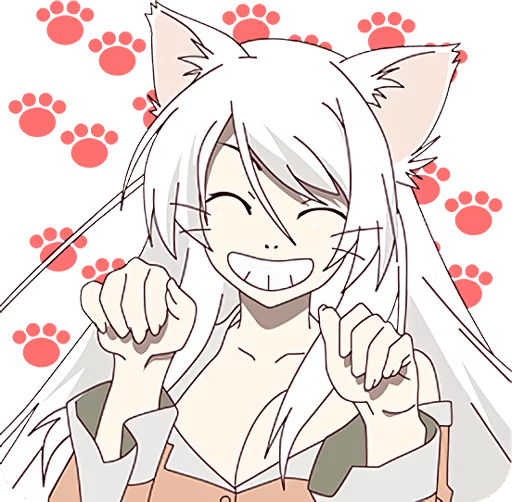 😸 Стикер «Monogatari Series» для Telegram