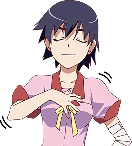 😤 Стикер «Monogatari Series» для Telegram