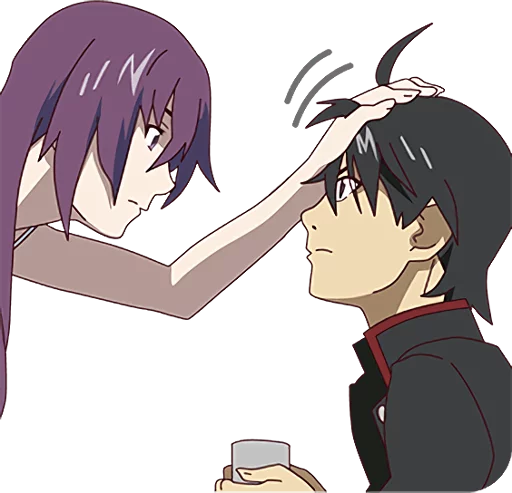 👫 Стикер «Monogatari Series» для Telegram