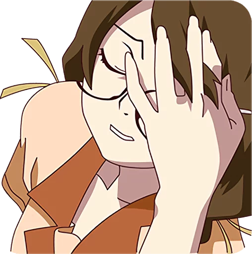 😩 Стикер «Monogatari Series» для Telegram