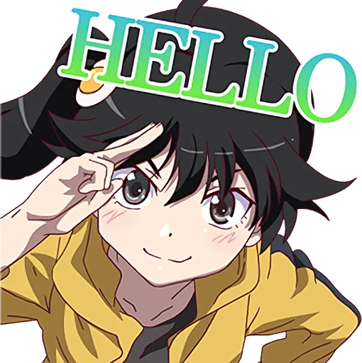 🙌 Стикер «Monogatari Series» для Telegram