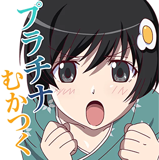 😣 Стикер «Monogatari Series» для Telegram