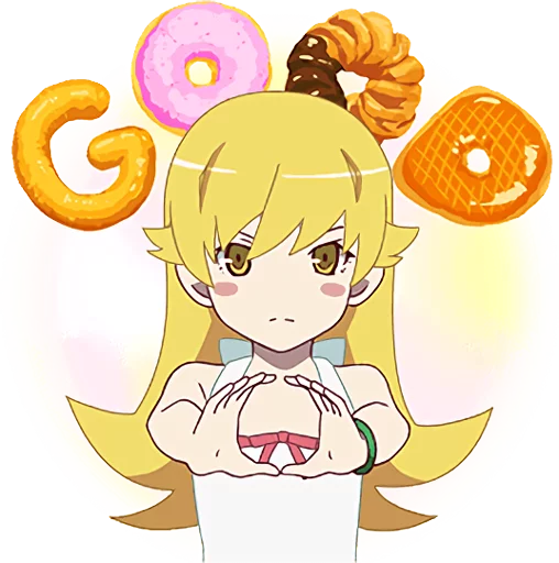 👍 Стикер «Monogatari Series» для Telegram