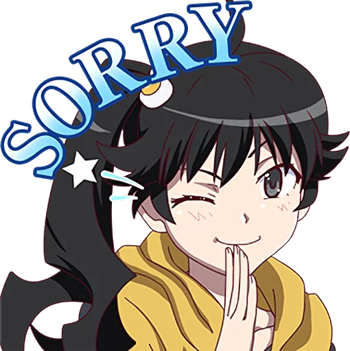😓 Стикер «Monogatari Series» для Telegram