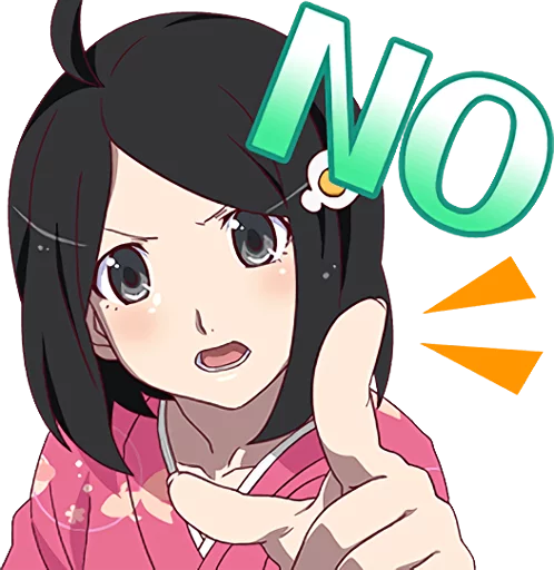 ❌ Стикер «Monogatari Series» для Telegram