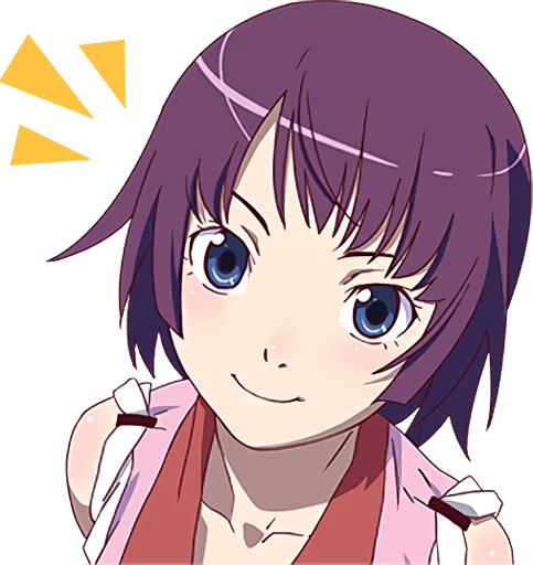 🙂 Стикер «Monogatari Series» для Telegram