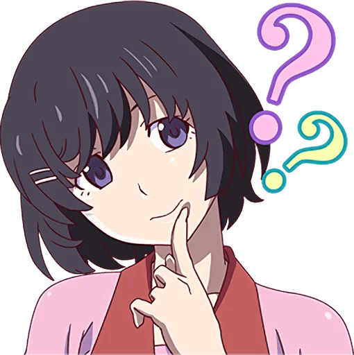 ❓ Стикер «Monogatari Series» для Telegram