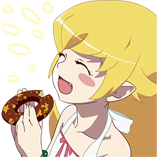 🍩 Стикер «Monogatari Series» для Telegram