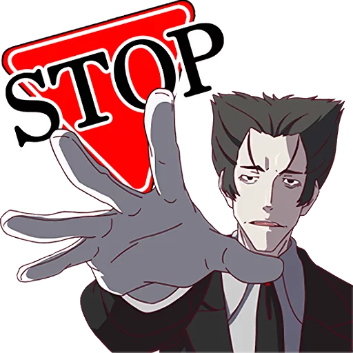 ✋ Стикер «Monogatari Series» для Telegram