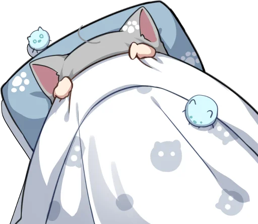 🙈 Стикер «nachonekodayo» для Telegram