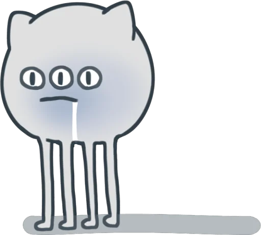 👻 Стикер «nachonekodayo» для Telegram