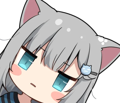 😐 Стикер «nachonekodayo» для Telegram