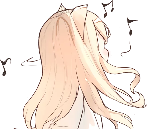 🎶 Стикер «NEKOMIMI MiA» для Telegram