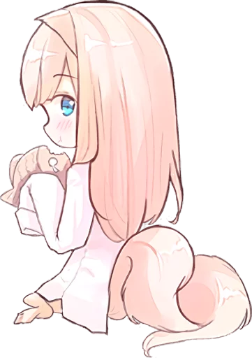 🍴 Стикер «NEKOMIMI MiA» для Telegram