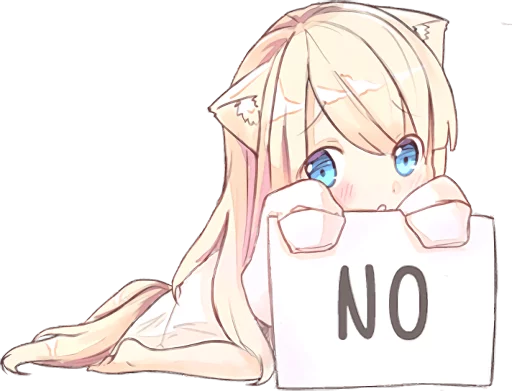 ❌ Стикер «NEKOMIMI MiA» для Telegram