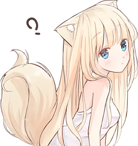 ❓ Стикер «NEKOMIMI MiA» для Telegram