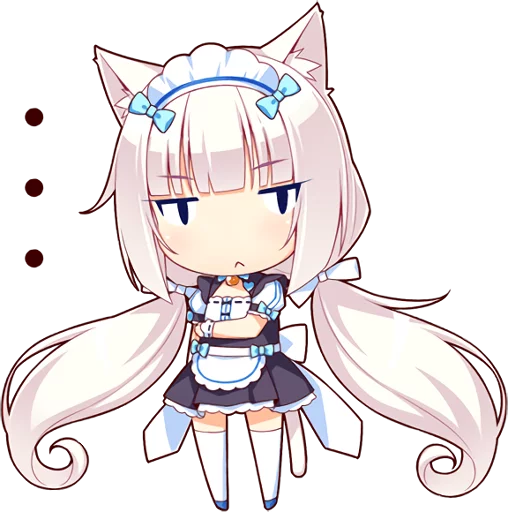 😒 Стикер «NEKOMIMI PARADISE» для Telegram