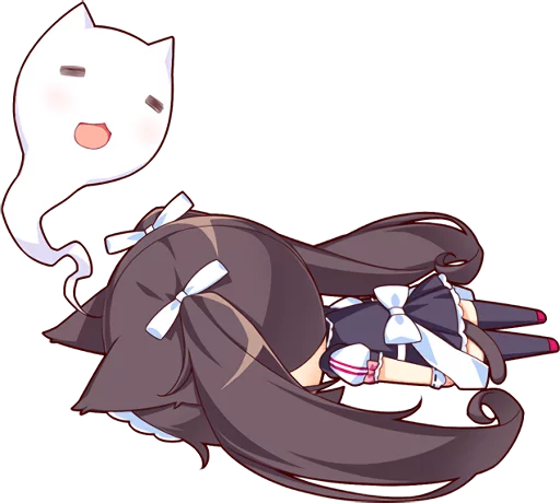 🤕 Стикер «NEKOMIMI PARADISE» для Telegram