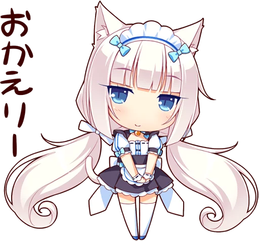 👋 Стикер «NEKOMIMI PARADISE» для Telegram