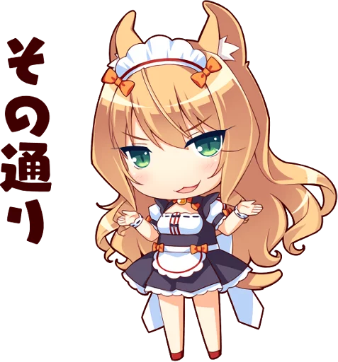 👌 Стикер «NEKOMIMI PARADISE» для Telegram