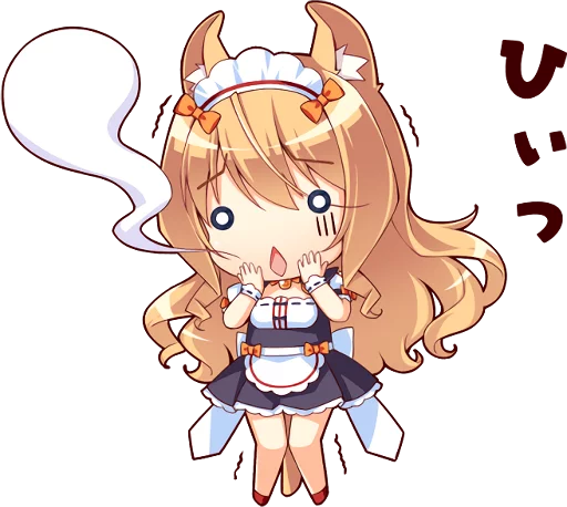 😱 Стикер «NEKOMIMI PARADISE» для Telegram