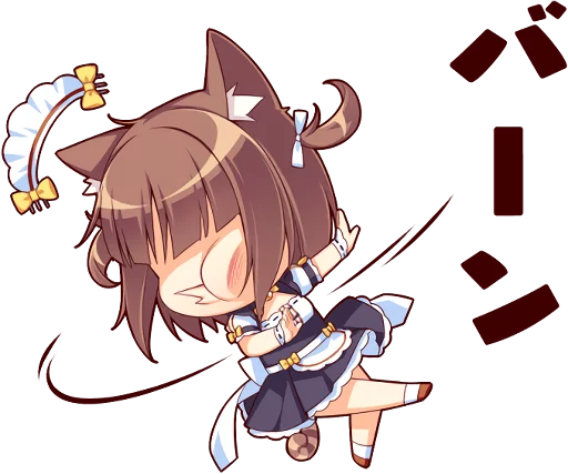 🤕 Стикер «NEKOMIMI PARADISE» для Telegram