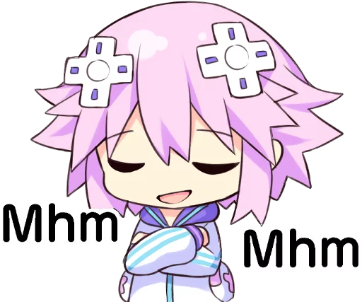 😏 Стикер «Nep-Nep Stickers "Neptune"» для Telegram