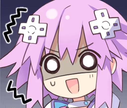 😨 Стикер «Nep-Nep Stickers "Neptune"» для Telegram