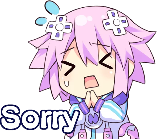 🙏 Стикер «Nep-Nep Stickers "Neptune"» для Telegram