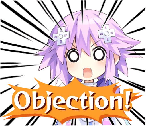 😤 Стикер «Nep-Nep Stickers "Neptune"» для Telegram
