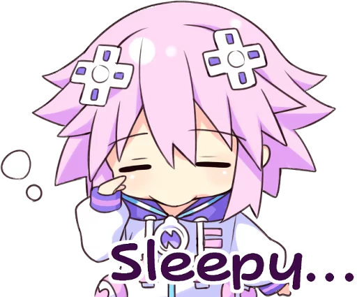 😪 Стикер «Nep-Nep Stickers "Neptune"» для Telegram