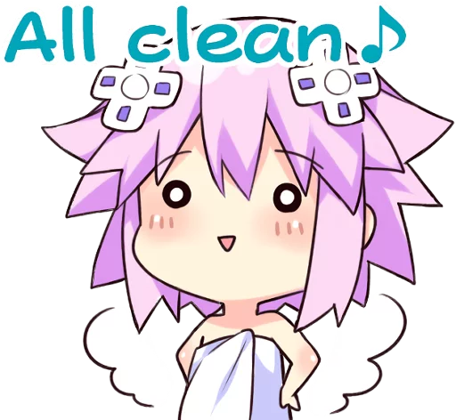 😌 Стикер «Nep-Nep Stickers "Neptune"» для Telegram