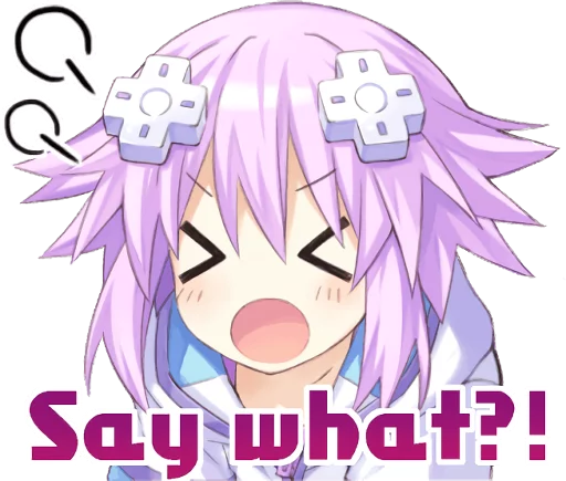 😫 Стикер «Nep-Nep Stickers "Neptune"» для Telegram