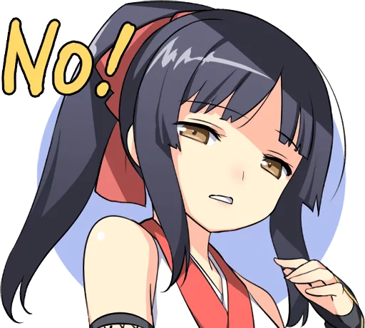 😒 Стикер «Ninja Girlfriend» для Telegram