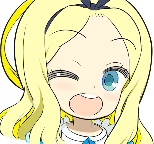 😉 Стикер «Official Sticker of okama&;s Alice Series» для Telegram