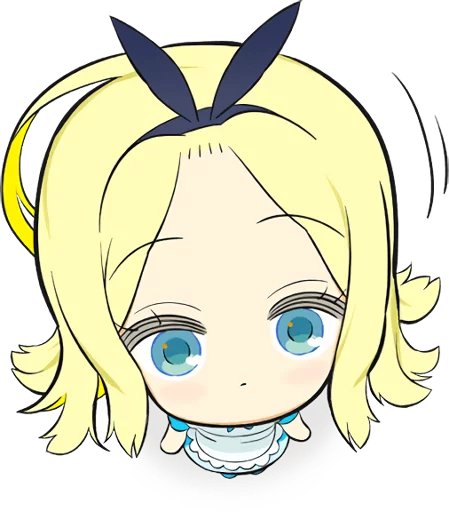 😶 Стикер «Official Sticker of okama&;s Alice Series» для Telegram