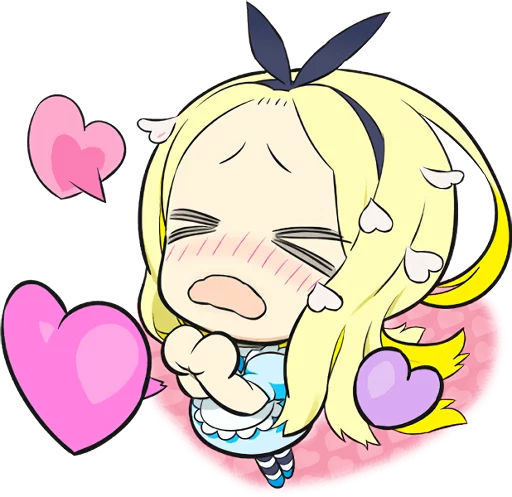 😍 Стикер «Official Sticker of okama&;s Alice Series» для Telegram