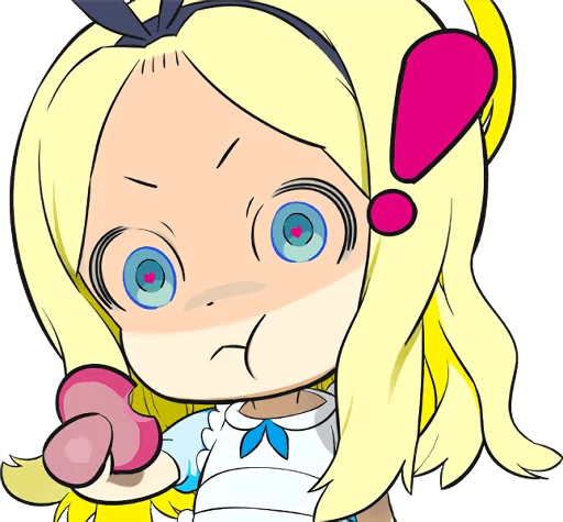 😟 Стикер «Official Sticker of okama&;s Alice Series» для Telegram