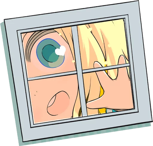 👻 Стикер «Official Sticker of okama&;s Alice Series» для Telegram