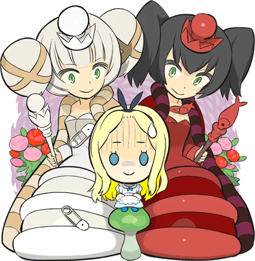 😰 Стикер «Official Sticker of okama&;s Alice Series» для Telegram