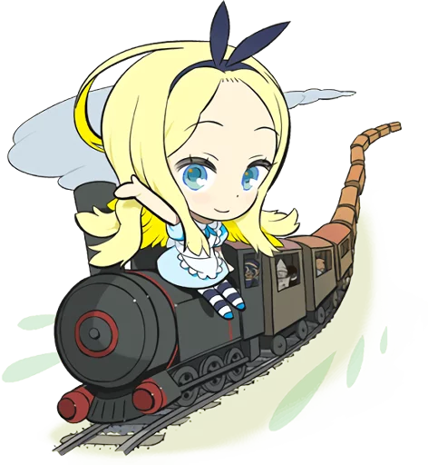 👋 Стикер «Official Sticker of okama&;s Alice Series» для Telegram