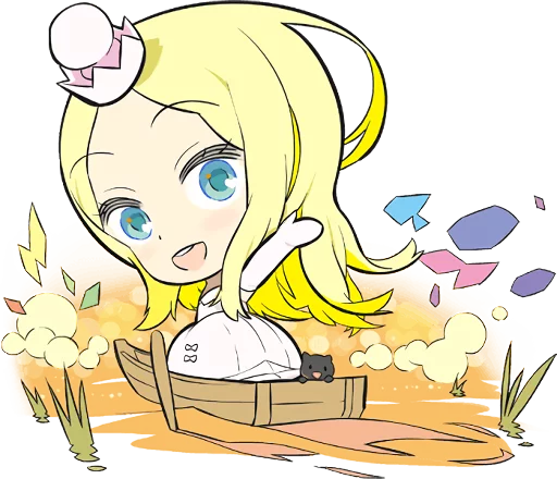 👋 Стикер «Official Sticker of okama&;s Alice Series» для Telegram