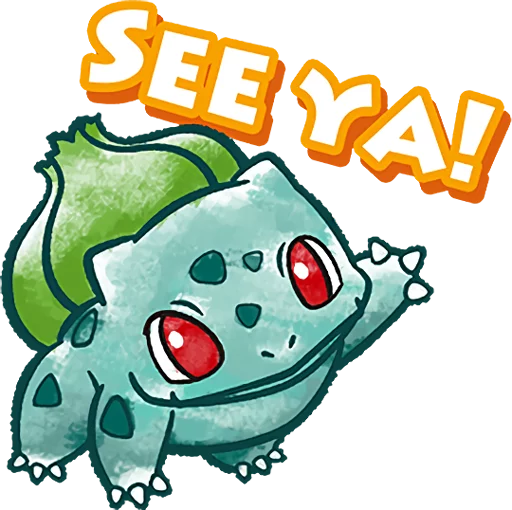👋 Стикер «Pokémon Chat Pals» для Telegram