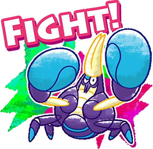 ✊ Стикер «Pokémon Chat Pals» для Telegram