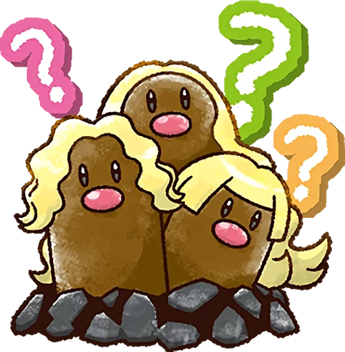 😕 Стикер «Pokémon Chat Pals» для Telegram