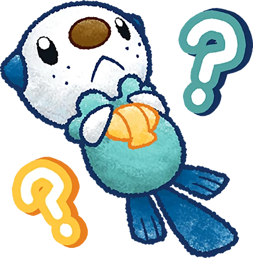 😕 Стикер «Pokémon Chat Pals» для Telegram