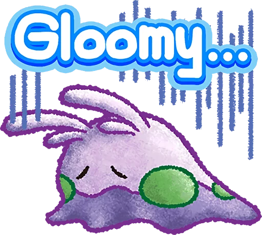 😞 Стикер «Pokémon Chat Pals» для Telegram