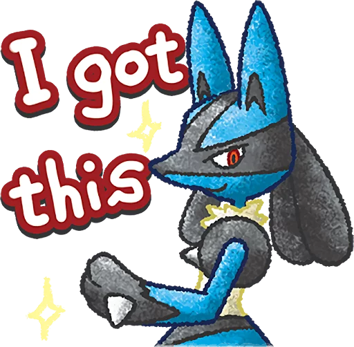 👍 Стикер «Pokémon Chat Pals» для Telegram