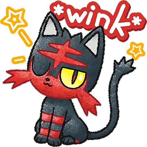 😉 Стикер «Pokémon Chat Pals» для Telegram